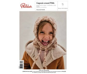 Patron Cagoule snood PINA