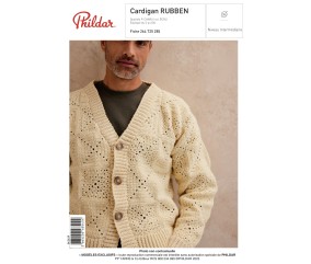 Patron Cardigan RUBBEN au crochet