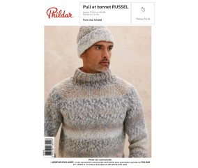 Patron Pull et bonnet RUSSEL
