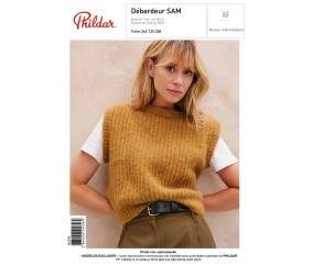 Patron Débardeur SAM au crochet