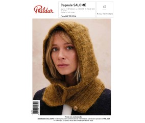 Patron Cagoule SALOMÉ au crochet