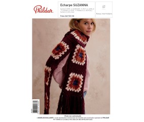 Patron Echarpe SUZANNA au crochet