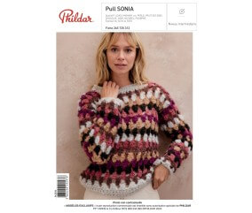 Patron Pull SONIA au crochet