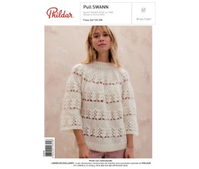Patron Pull SWANN au crochet