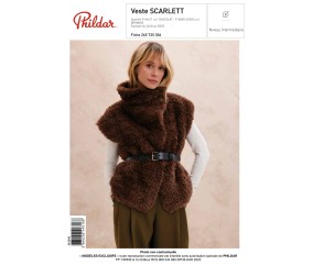 Patron Veste SCARLETT au crochet