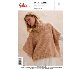 Patron Poncho SELMA au crochet