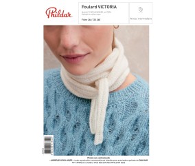E-modèle Foulard VICTORIA Phildar