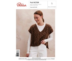 E-modèle Pull VICTOR Phildar