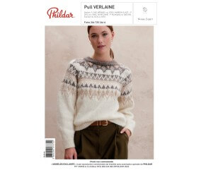 E-modèle Pull VERLAINE Phildar