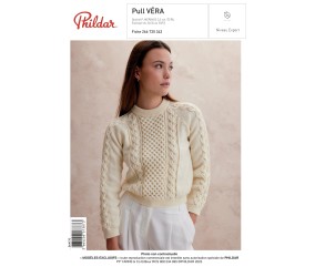 E-modèle Pull VÉRA Phildar