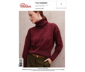 E-modèle Pull VIANNAY Phildar
