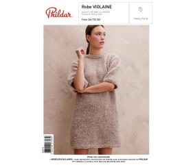 E-modèle Robe VIOLAINE Phildar