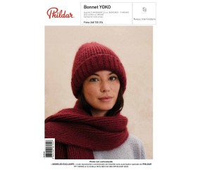 E-modèle Bonnet YOKO Phildar