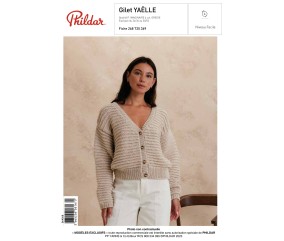 E-modèle Gilet YAËLLE Phildar