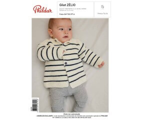 E-modèle Gilet ZÉLIO Phildar