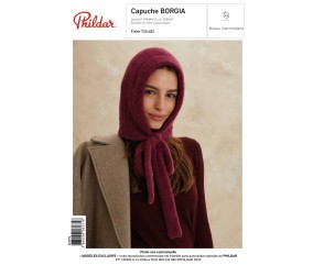 E-modèle Capuche BORGIA Phildar
