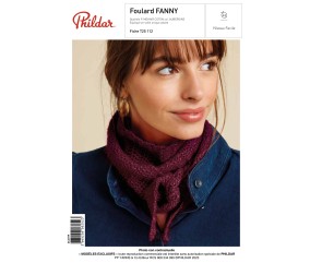 E-modèle Foulard FANNY au crochet Phildar