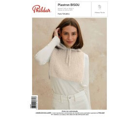E-modèle Plastron BISOU Phildar