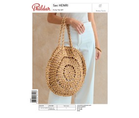 E-modèle Sac HENRI au crochet Phildar