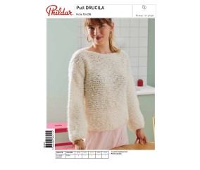 E-modèle Pull DRUCILA Phildar
