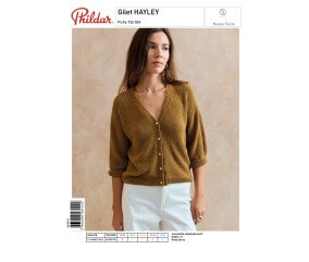 E-modèle Gilet HAYLEY Phildar
