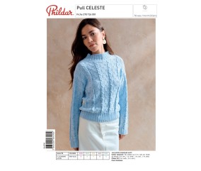 E-modèle Pull CELESTE Phildar