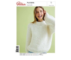 E-modèle Pull BAYA Phildar