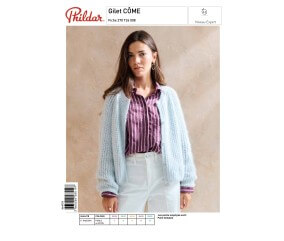 E-modèle Gilet CÔME Phildar