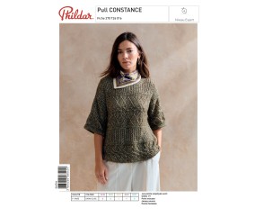 E-modèle Pull CONSTANCE Phildar