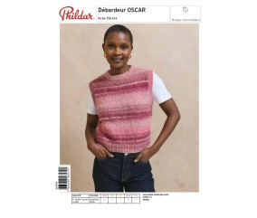 E-modèle Débardeur OSCAR Phildar