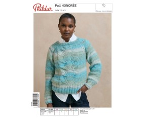 E-modèle Pull HONORÉE Phildar