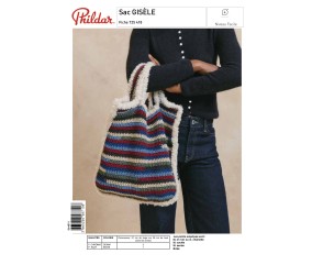 E-modèle Sac GISÈLE au crochet Phildar