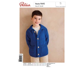 E-modèle Veste FAYE Phildar