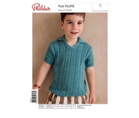 E-modèle Pull FILIPE Phildar