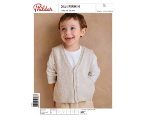 E-modèle Gilet FIRMIN Phildar