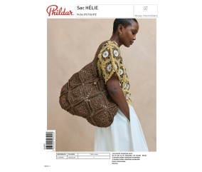 E-modèle Sac HÉLIE au crochet Phildar