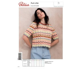 E-modèle Pull LISA Phildar