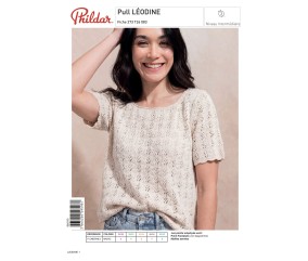 E-modèle Pull LÉODINE Phildar