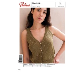 E-modèle Gilet LOÏC Phildar