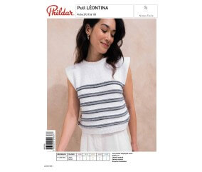 E-modèle Pull LÉONTINA Phildar