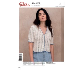 E-modèle Gilet LIVIE Phildar