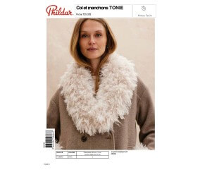 E-modèle Col et manchons TONIE Phildar