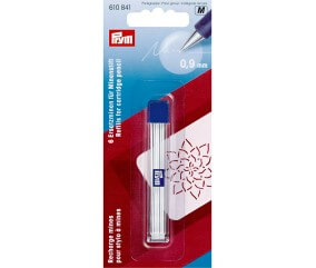 Recharges craie Ø 0,9 mm blanc (6 pièces) - Prym