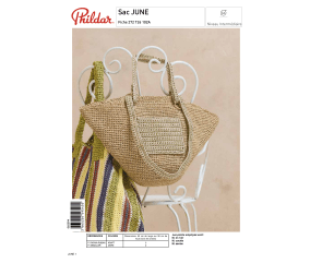E-modèle Sac JUNE au crochet Phildar