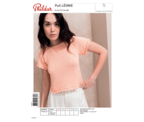 E-modèle Pull LÉONIE Phildar