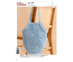 E-modèle Sac LOU Phildar