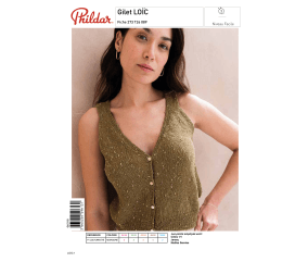 E-modèle Gilet LOÏC Phildar