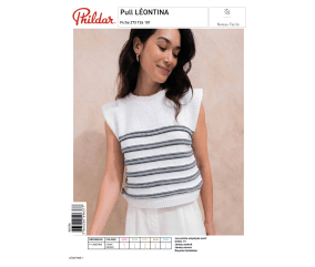 E-modèle Pull LÉONTINA Phildar