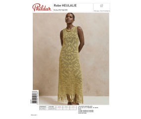 E-modèle Robe HEULALIE au crochet Phildar