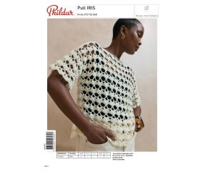 E-modèle Pull IRIS au crochet Phildar